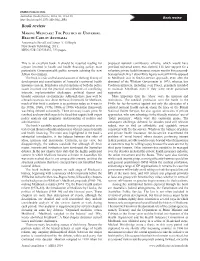 Making Medicare: the Politics of Universal Health Care in Australia