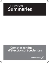 Statement of Votes 2007