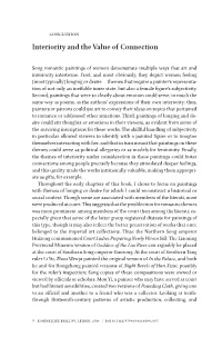 Interiority and the Value of Connection