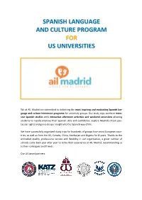 Spanish Language and Culture Program