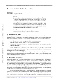Arxiv:2006.02821V1 [Physics.Acc-Ph] 4 Jun 2020