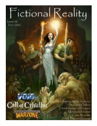 Fictional Reality Issue 8