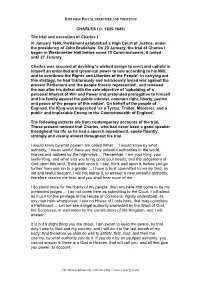 Read Some of Charles I's Defence at His Trial.Pdf