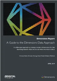 A Guide to the Dimensions Data Approach