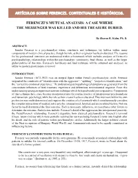 Ferenczi's Mutual Analysis