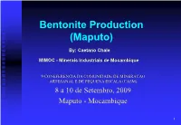 Project of Bentonite