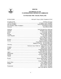 CIVA Plenary Minutes