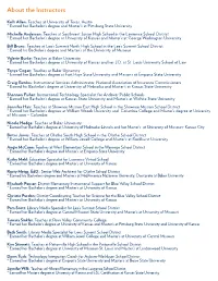 Schedule for Web.Indd