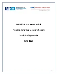 Statistical Appendix