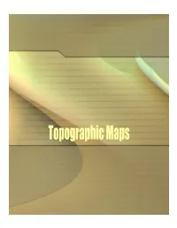 Topographic Maps Fields