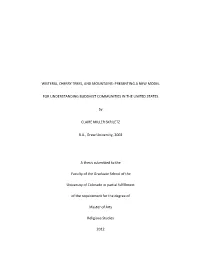 WISTERIA, CHERRY TREES, and MOUNTAINS: PRESENTING a NEW MODEL for UNDERSTANDING BUDDHIST COMMUNITIES in the UNITED STATES by CL