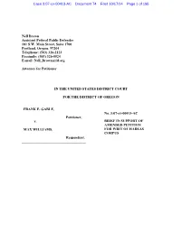 Case 3:07-Cv-00413-AC Document 74 Filed 10/17/14 Page 1 of 198
