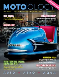 SPRING 2021 BILL BRACK: BUMPER CROP John Wright Interviews One of Don Nichols Owns and Restores Canada’S Most Succesful Racers