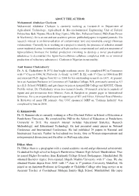 ABOUT the AUTHOR Mohammed Abubakar