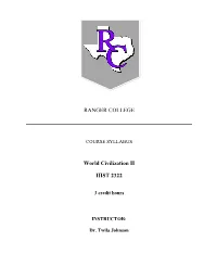 Course Syllabus