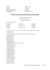 Harju Maakonna Kaitsealuste Parkide Piirid