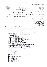 NDMA Monsoon 2020 Daily Situation Report No