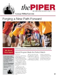 Forging a New Path Forward