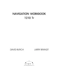 NAVIGATION WORKBOOK 1210 Tr