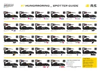 7 Hungaroring SPOTTER GUIDE