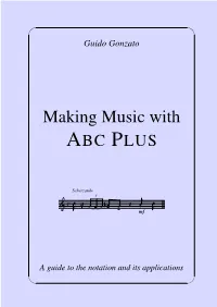Making Music with ABC PLUS