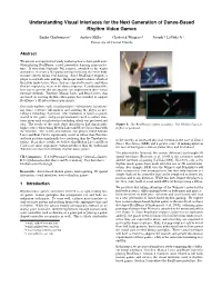 Understanding Visual Interfaces for the Next Generation of Dance-Based Rhythm Video Games