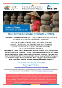 Borse Di Studio Per Vivere E Studiare All’Estero