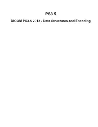 DICOM PS3.5 2013 - Data Structures and Encoding Page 2