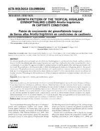 Growth Pattern of the Tropical Highland