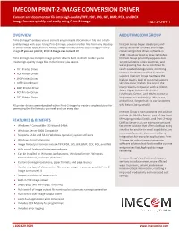 Imecom Print-2-Image Conversion Driver