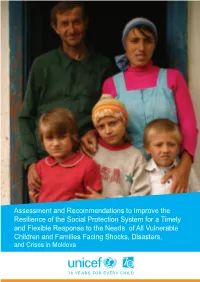 Assessment and Recommendations to Improve the Resilience of The