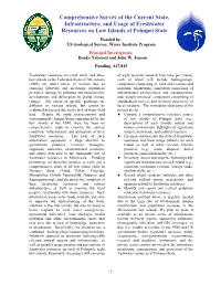 Comprehensive Survey of the Current State, Infrastructure, and Usage of Freshwater Resources on Low Islands of Pohnpei State