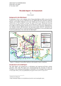The Gibb Report – an Assessment