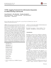 X3ML Mapping Framework for Information Integration in Cultural Heritage and Beyond