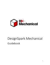 Designspark Mechanical Guidebook