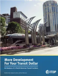 Development for Your Transit Dollar