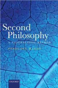 091 Second Philosophy a Naturalistic Method.Pdf