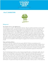 Brief | MARKETERS