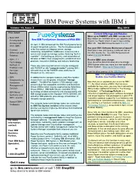 IBM Power Systems with IBM I Volume 10, Issue 2 May 2012