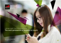 Advanced Communications the Next Generation of Keeping in Touch