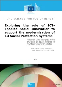Exploring the Role of ICT- Enabled Social Innovation to Support The
