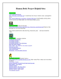 Internet Research Sites