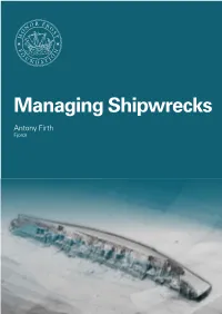 Managing Shipwrecks
