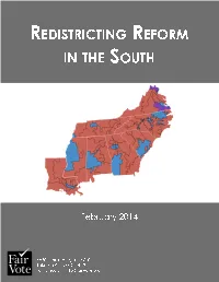 Redistricting Reform in the South