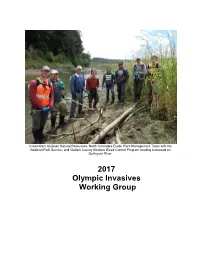 2017 Olympic Invasives Working Group