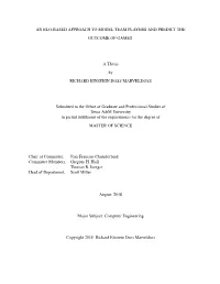 An Elo-Based Approach to Model Team Players and Predict the Outcome of Games