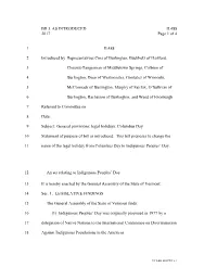 Draft Bill Template