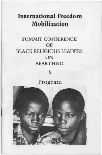 International Freedom Mobilization Program