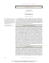 Schizophrenia Paper