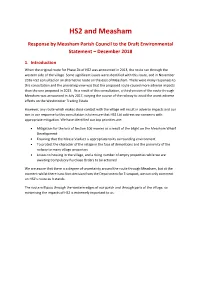 HS2 Draft Environmental Statement
